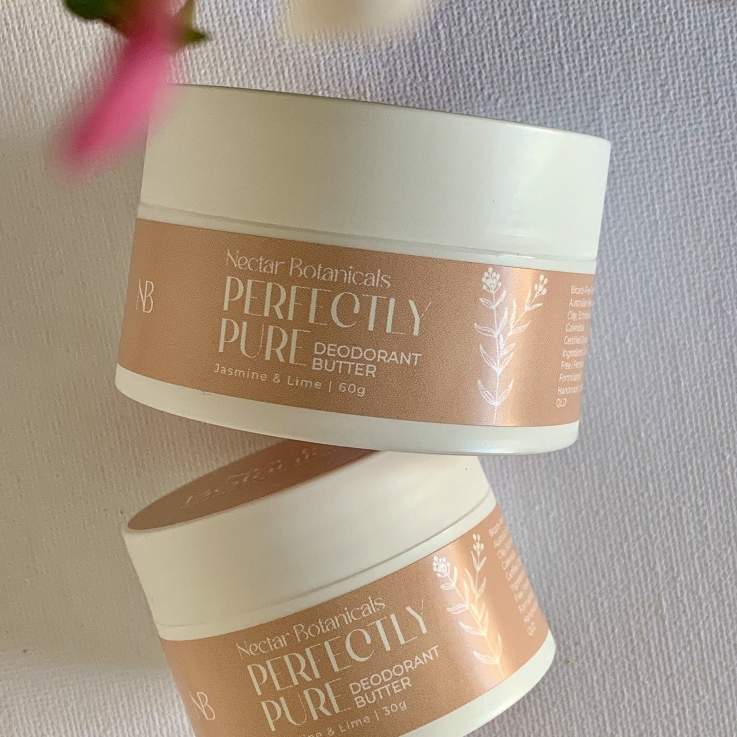 Natural Deodorant | Lemon Myrtle & Clary Sage Bicarb Free