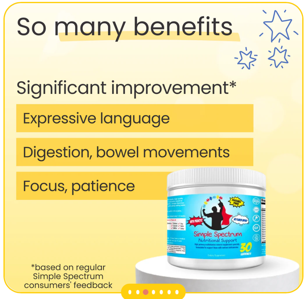 Simple Spectrum Nutritional Support Supplement