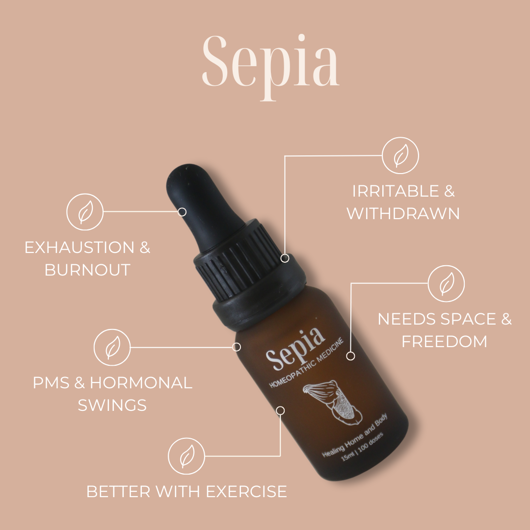 Sepia Homeopathic Remedy