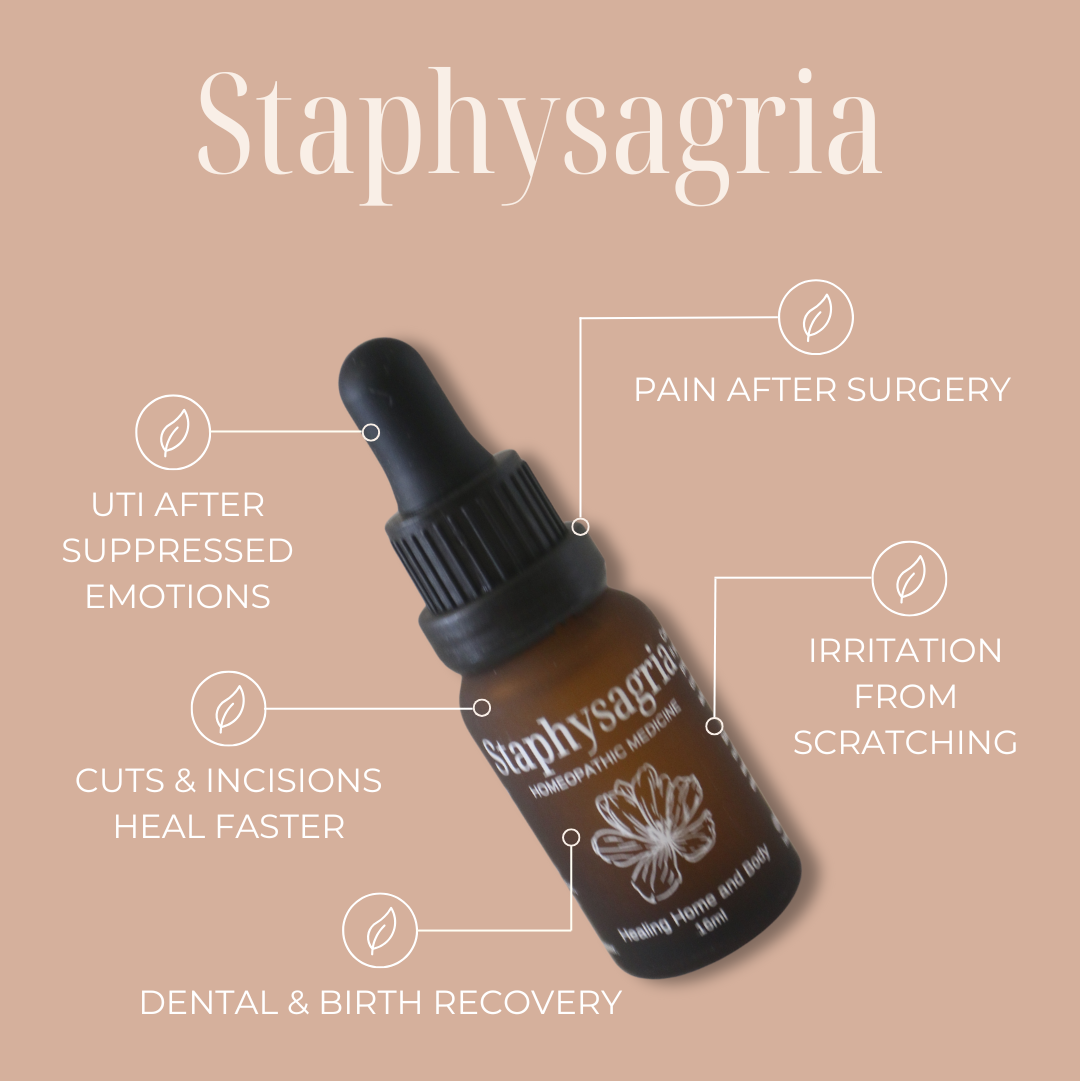 Staphysagria Homeopathic Remedy