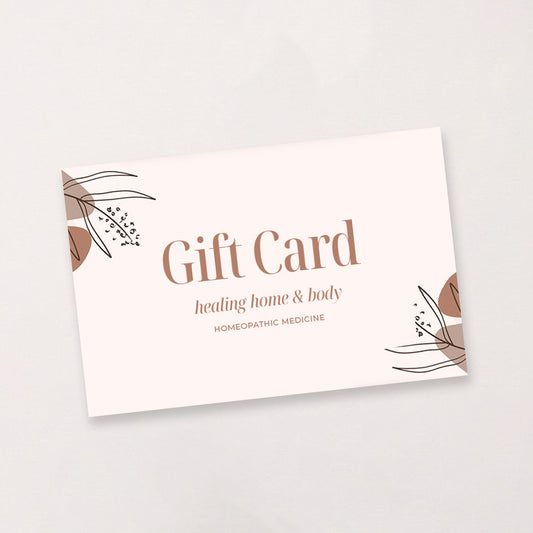 Gift Card - Healing Home and Body
