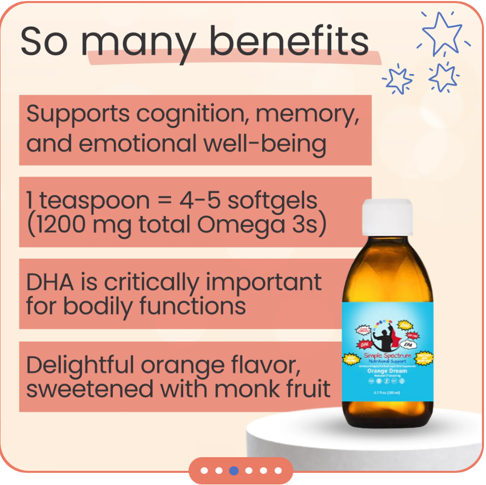 Omega 3 DHA Fish Oil Supplement